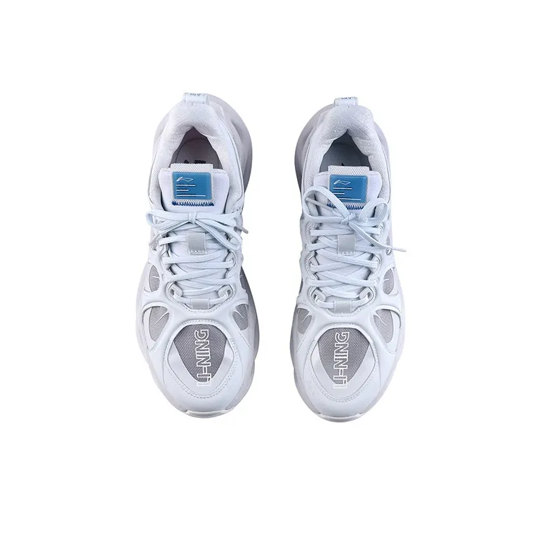 LiNing Arc ACE Shock Absorbers Low Top Running Shoes Men's White 2020-3