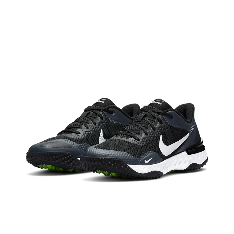 Nike Alpha Huarache Elite 3 Turf 'Black Dark Smoke Grey' Women's-2