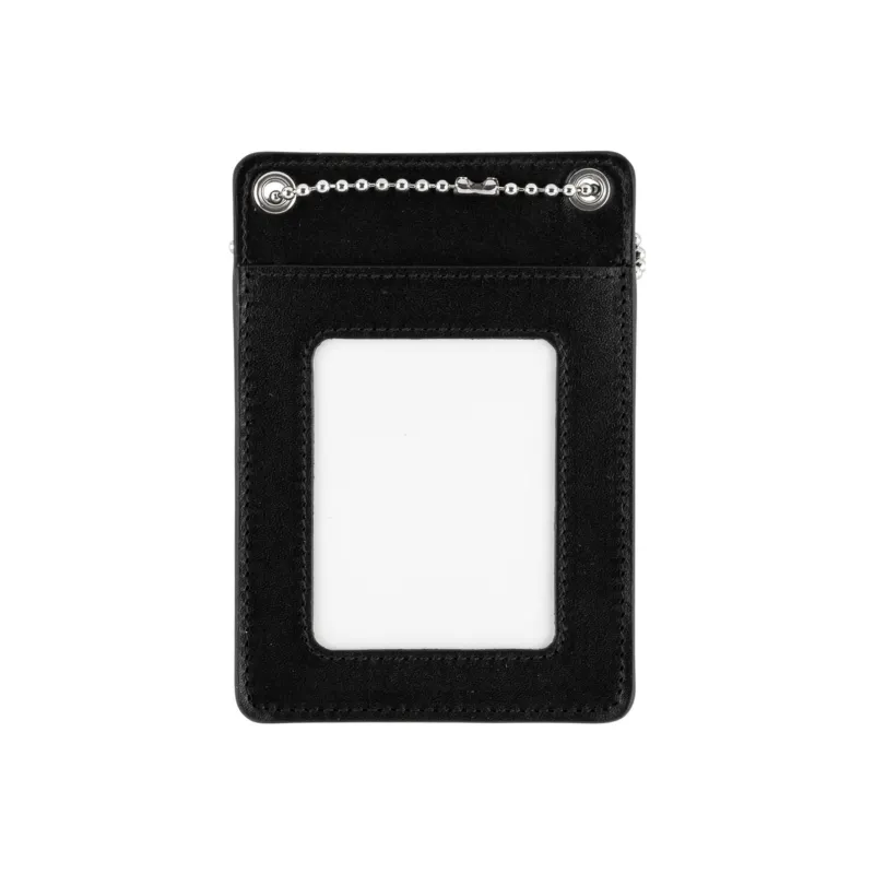 Supreme Leather Card Holder Unisex Black-1