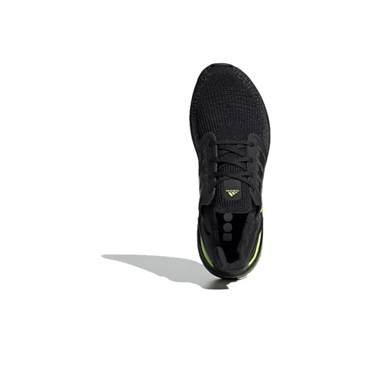 adidas Ultraboost 20 Black Signal Green-3