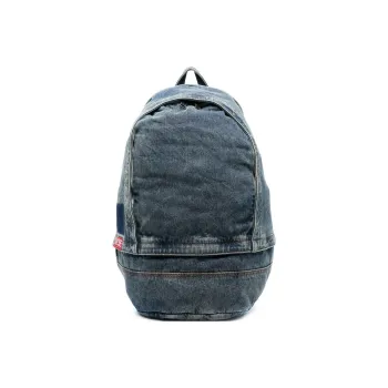 DIESEL Polyester Backpack Men's Blue