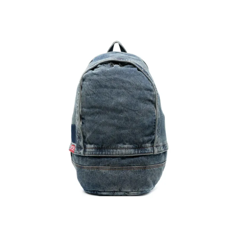 DIESEL Polyester Backpack Men's Blue-0