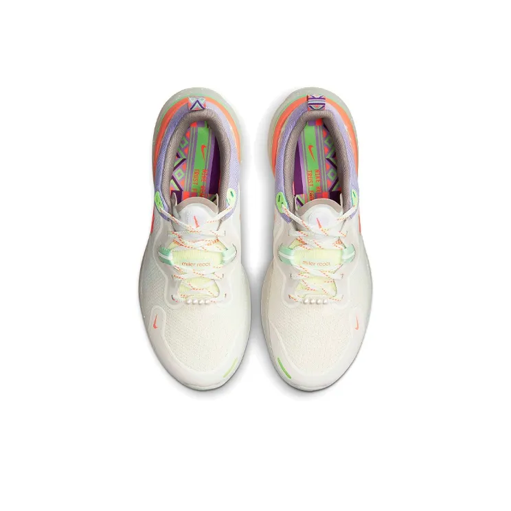 Nike React Miler 'Sail Hyper Crimson' Women's-3