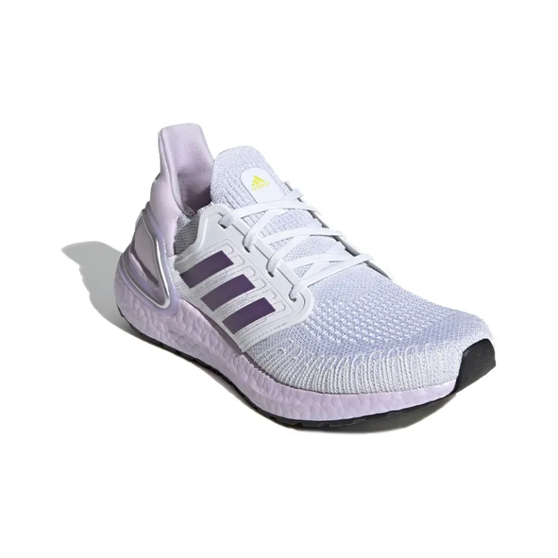 Adidas Ultra Boost 20 White Tech Purple Women's-2