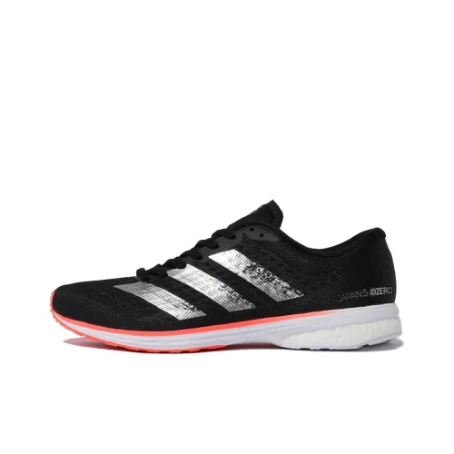 Adidas Adizero Japan 5 Running Shoes Men Low-Top Black/Orange