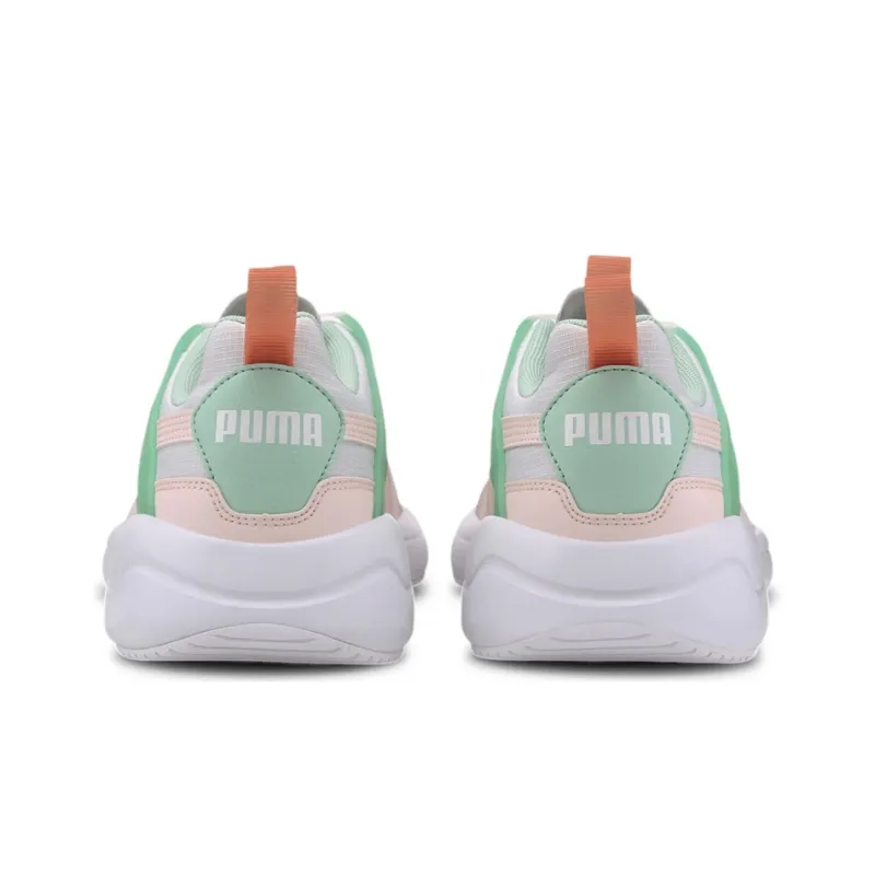 PUMA Nuage Run Cage Grey/Green/Pink Women's-3