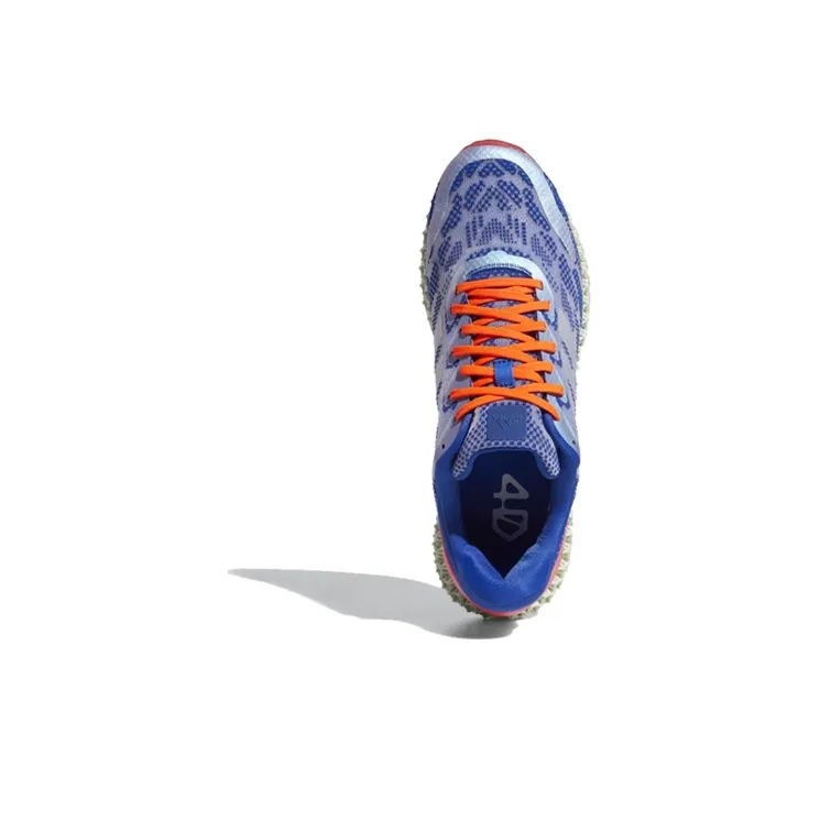Adidas 4D Run 1.0 Glory Blue Solar Red-4