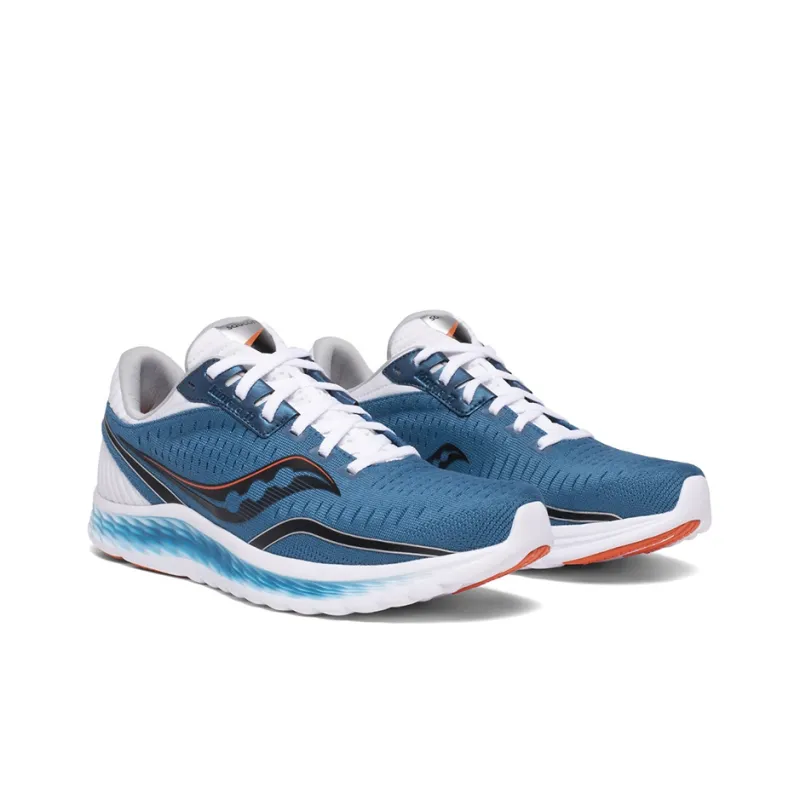 Saucony Kinvara Elite Bloom 11 Low-Top Running Shoes Men's Blue Black-2