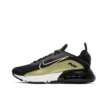 Nike Air Max 2090 Black Metallic Gold Star GS