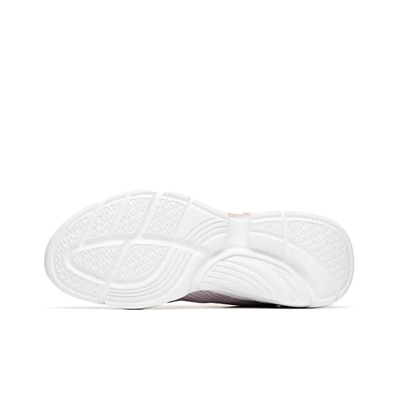 Anta Low Top Running Shoes Women's Pink White-4