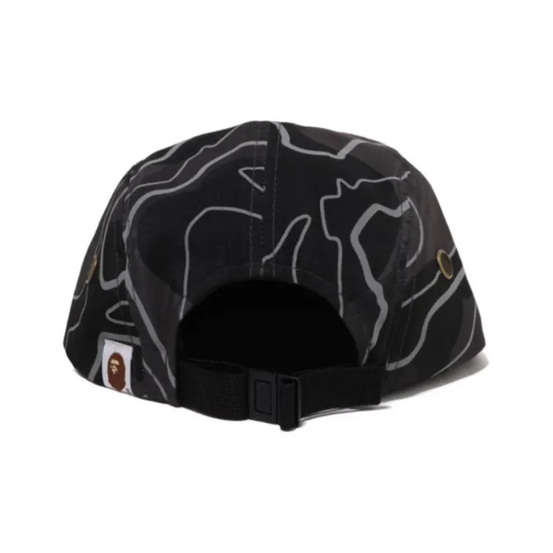 A BATHING APE Layered Line Camo Jet Cap-5