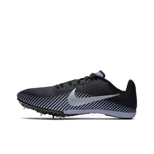 Nike Zoom Rival M 9 Running Shoes Unisex Low-Top Black Blue