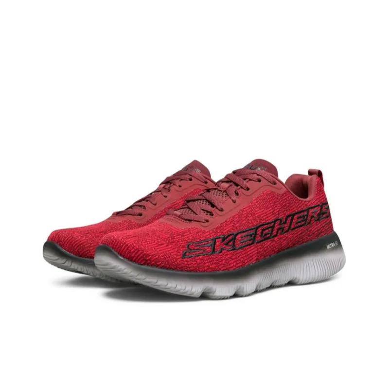 Skechers Go Run Focus Red/Black/Grey-2