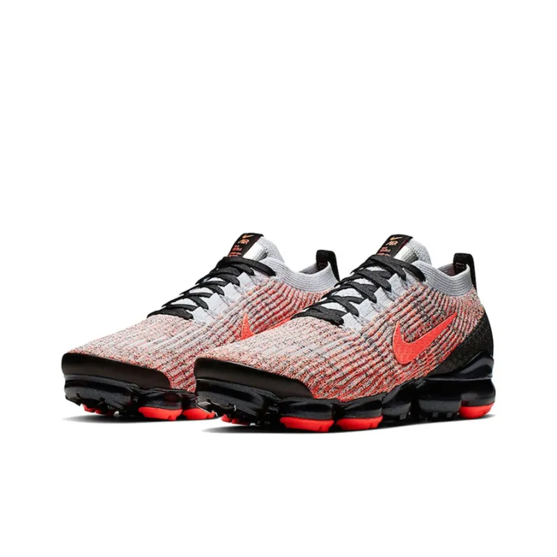 Nike Air VaporMax Flyknit 3 Bright Mango Pure Platinum-2