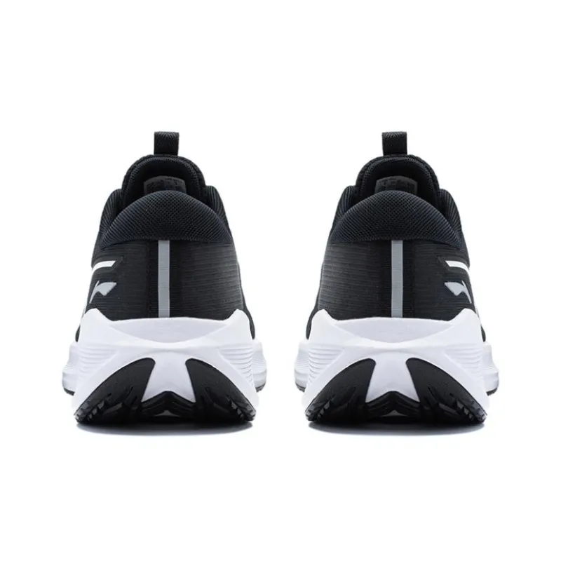 LiNing Wave V2 Cushioning, Slip Resistant, And Abrasion Resistant Low Top Casual Running Shoes Men's Black-3