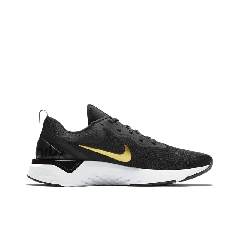Nike Odyssey React Black Metallic Gold Women's-1