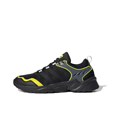 Adidas Neo 20-20 FX Running Shoes Men Low-Top Black/Yellow