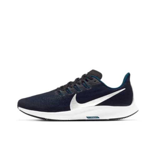 Nike Air Zoom Pegasus 36 Black Navy Silver