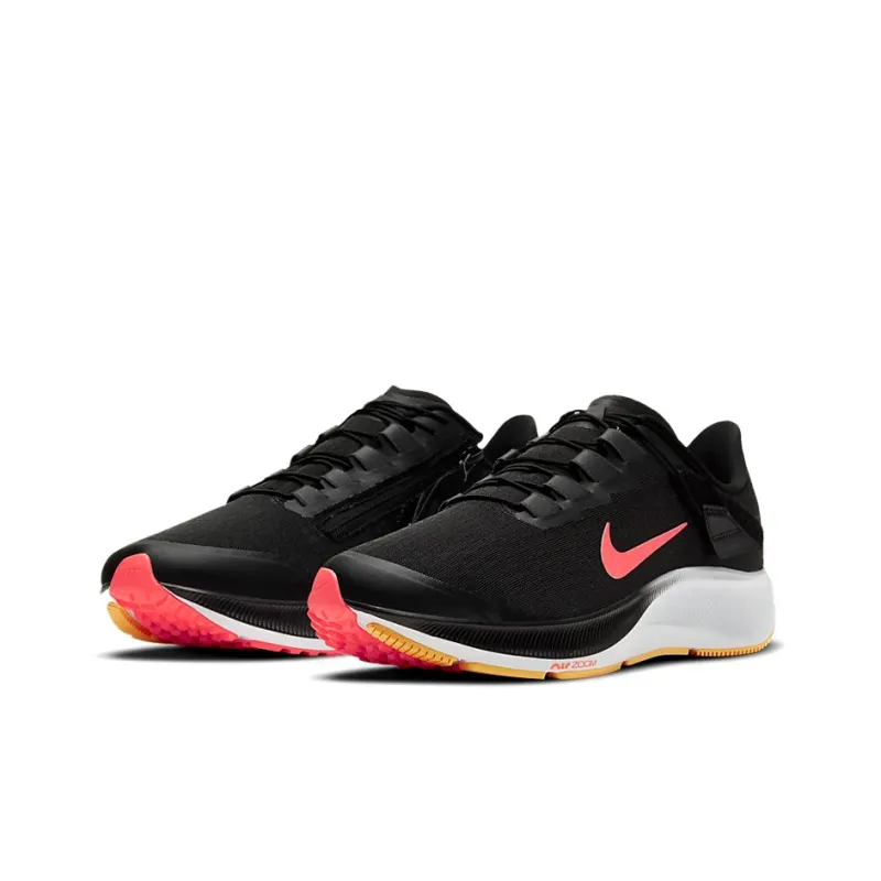 Nike Air Zoom Pegasus 37 FlyEase 'Black Bright Mango'-2