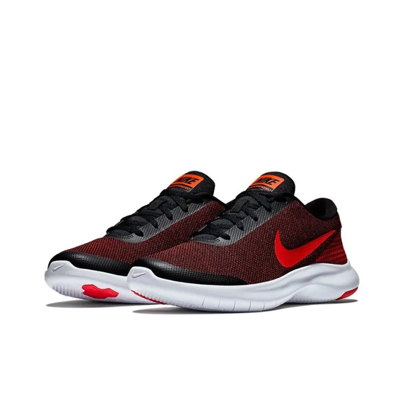 Nike Flex Experience Rn 7 Black University Red Gym Red-2