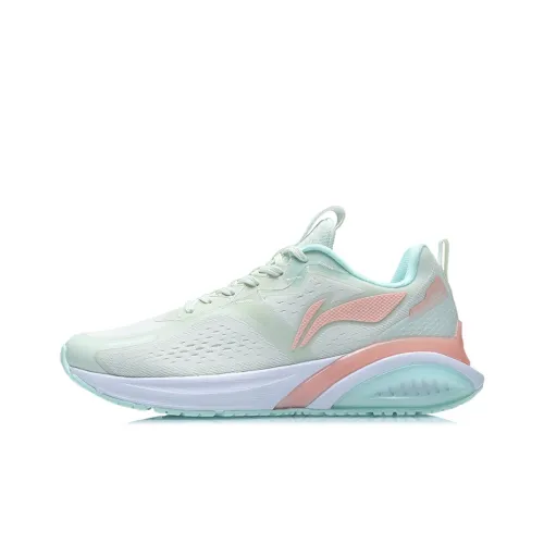 LINING Running Shoes Women's Low-Top Light Emerald Green