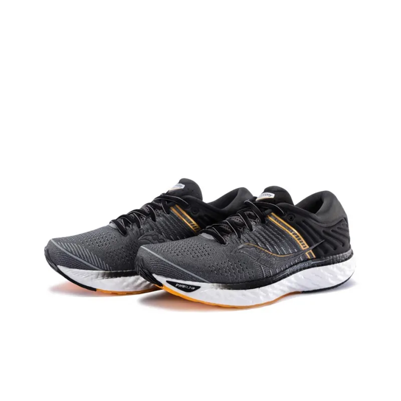 Saucony Triumph Victory 17 Rebound Low Top Running Shoes Men's Gray Black-2