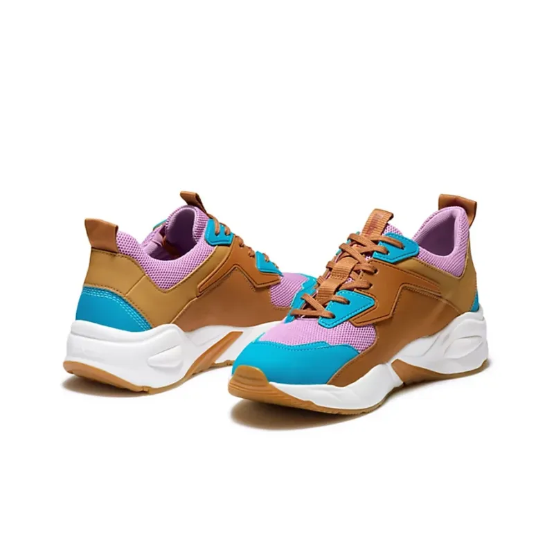 Timberland Delphiville Cushioned Anti-Slip And Wear-Resistant Lightweight Low-Top Running Shoes Women's Purple-3