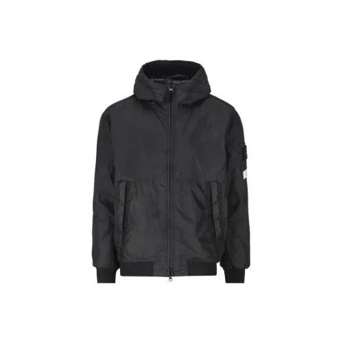 STONE ISLAND Jackets Men Black