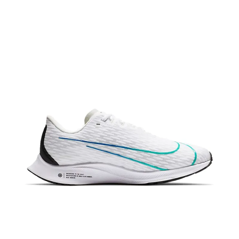 Nike Zoom Rival Fly 2 Cushioning Anti-Slip And Wear-Resistant Low-Top Running Shoes Women's White Green Red-1