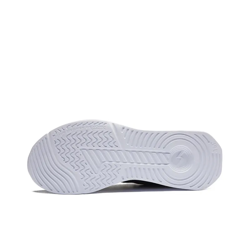 361° NFO Breathable Low Top Running Shoes Men's Black White-3