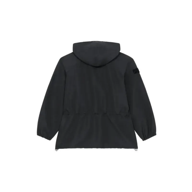 KENZO Logo Printed Drawstring Hoodie-1