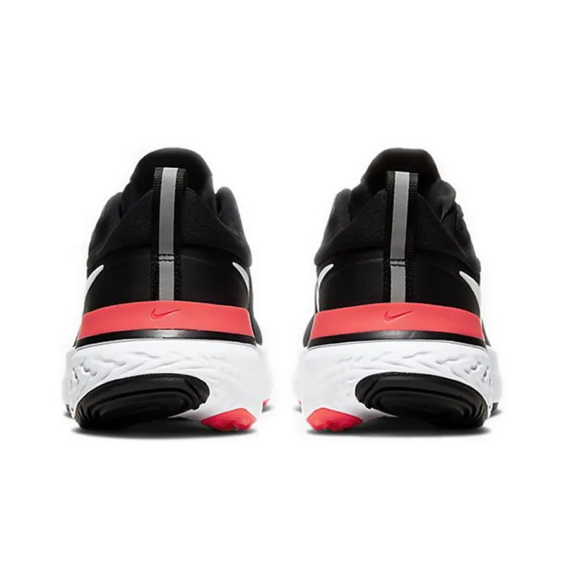 Nike React Miler Black Laser Crimson-4