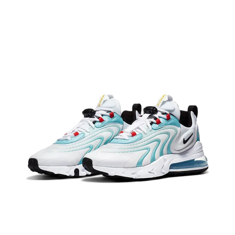 Nike Air Max 270 React Eng 'White Bleached Aqua'-2