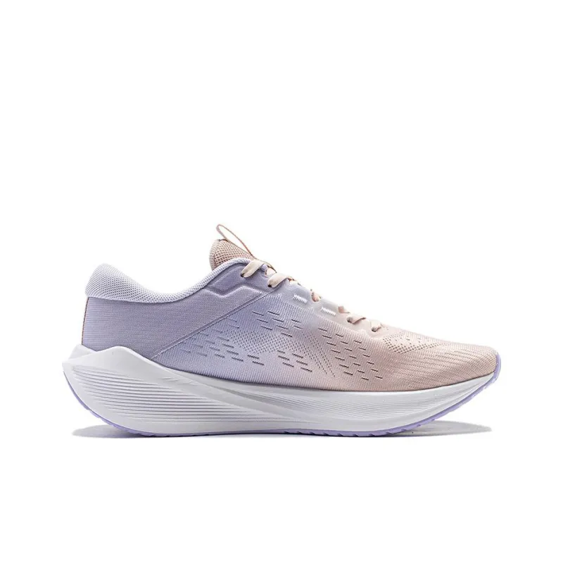 LiNing Wave V2 Cushioning, Slip Resistant, Abrasion Resistant, Rebound Low Top Running Shoes Women's Silent Purple-1