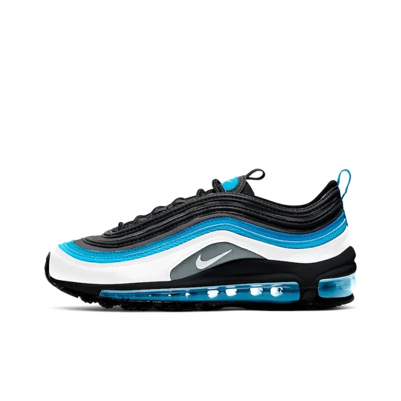 Nike Air Max 97 White Black Aqua GS-0