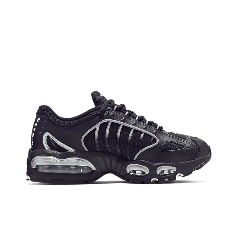 Nike Air Max Tailwind 4 Black Metallic Silver GS-1