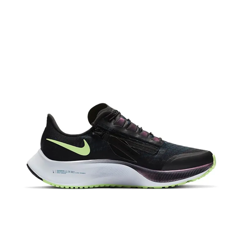 Nike Air Zoom Pegasus 37 Flyease Black Valerian Blue Women's-1