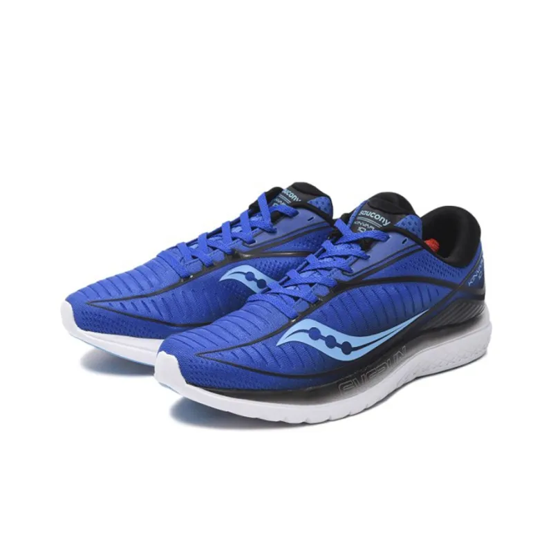 Saucony Kinvara 10 Blossom Low Top Running Shoes Men's Dark Blue-2
