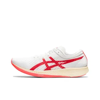 Asics Metaracer White Sunrise Red