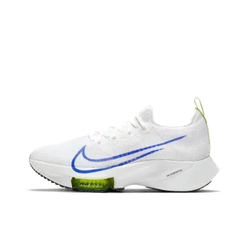 Nike Air Zoom Tempo Next% Flyknit White Racer Blue Volt