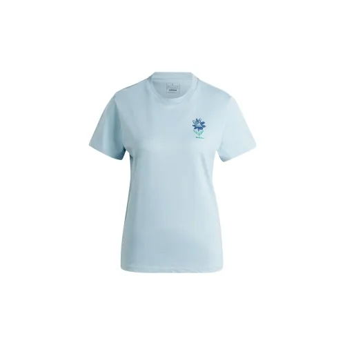 Adidas T-Shirts Women's Blue