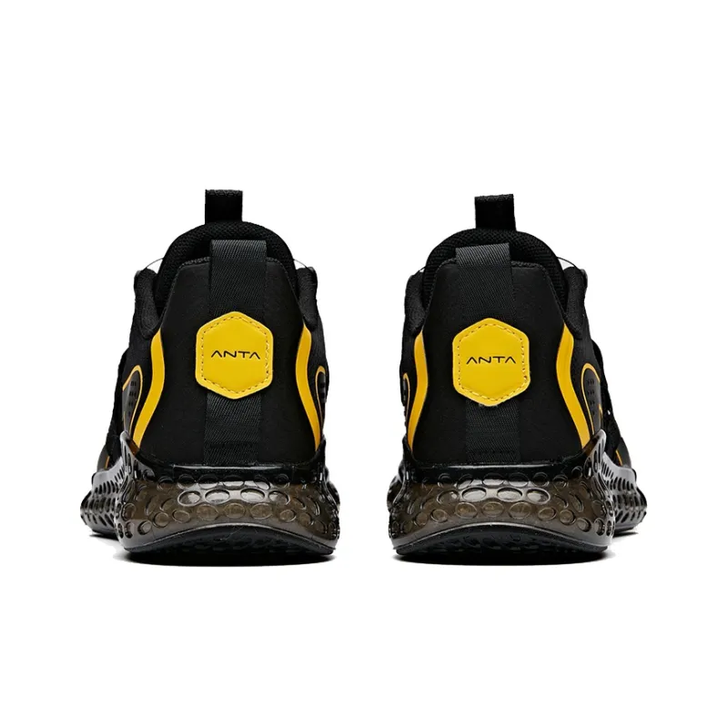 ANTA X Nasa Running Sneakers 'Black Yellow'-3