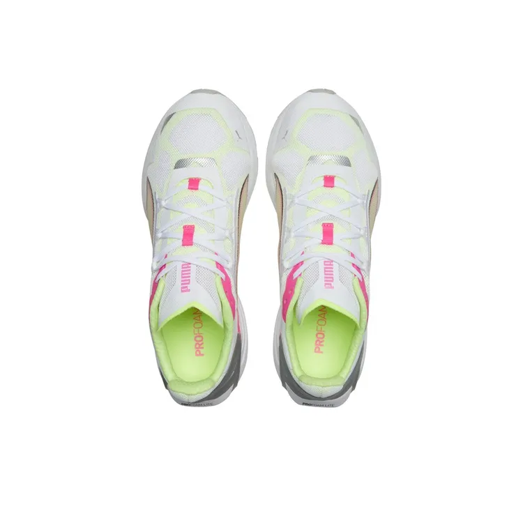 PUMA UltraRide 'White Luminous Yellow' Women's-2