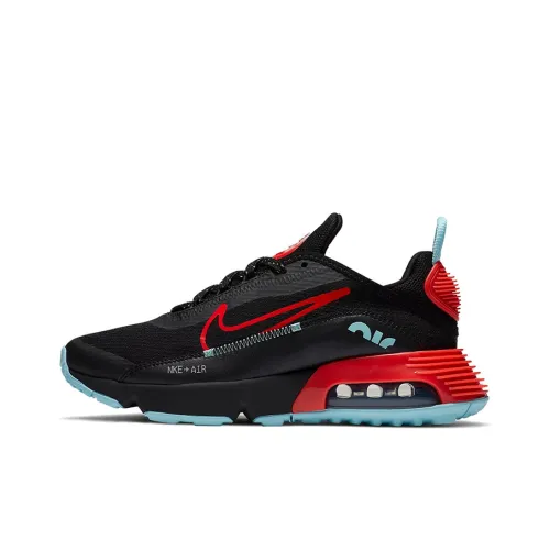 Nike Air Max 2090 Black Glacier Ice Bright Crimson GS