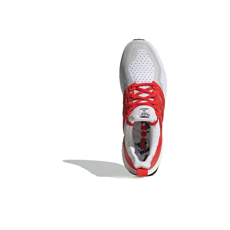 Adidas UltraBoost Dna Cty Singapore 'Cloud White Solar Red'-4