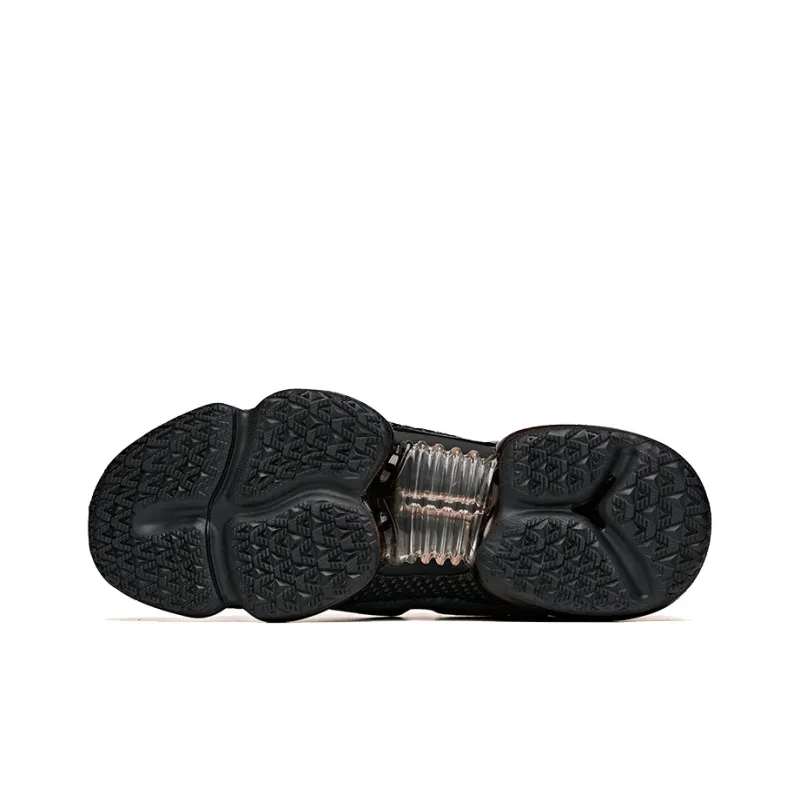 Anta Low-Top Running Shoes Women's Black Pink-4