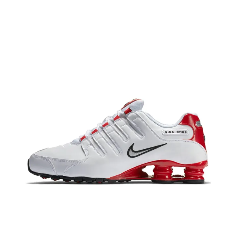 Nike Shox Nz White University Red-0