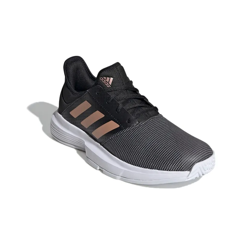 Adidas Gamecourt Grey/Pink Women's-2