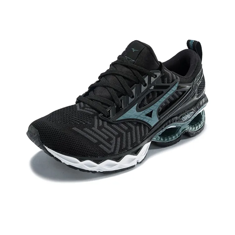Mizuno Creation Waveknit 'Black Grey'-1