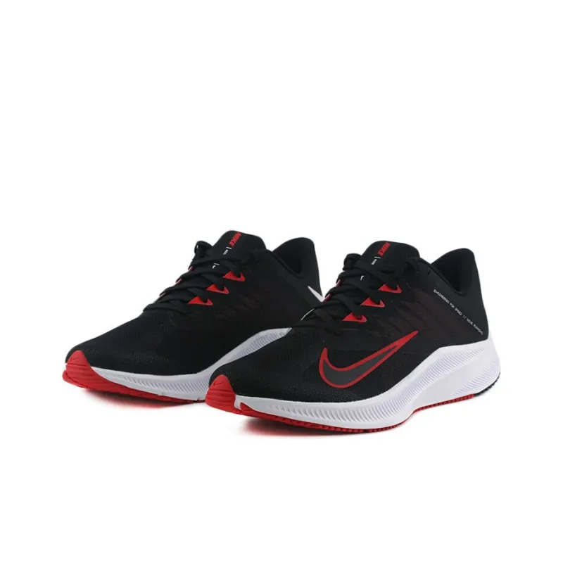 Nike Quest 3 Black University Red-2